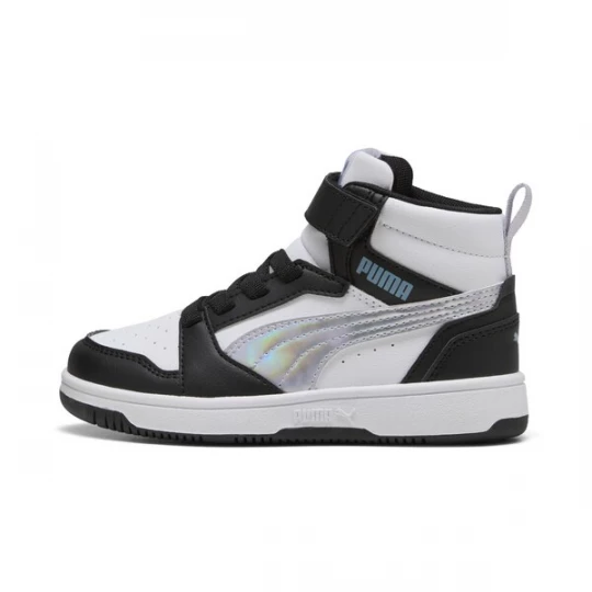 Foto van product PUMA Sneakers 'Rebound V6' zwart / zilver / wit