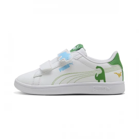 Foto van product PUMA Sneakers 'Smash 3.0 Dino' groen / wit