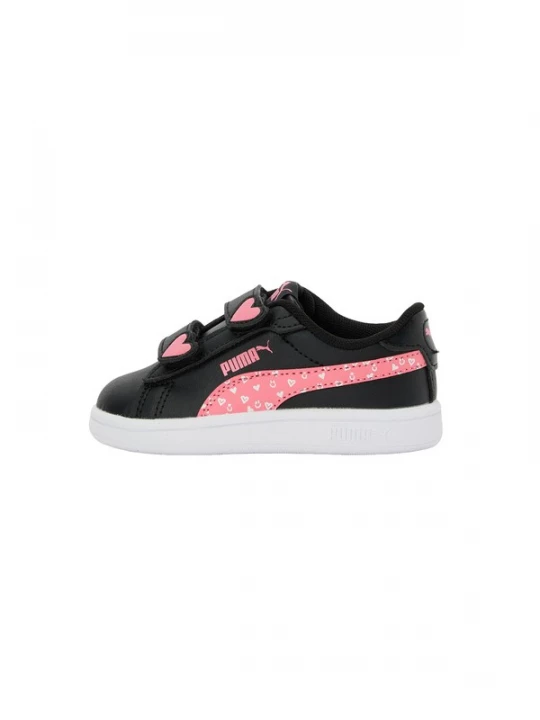 Foto van product PUMA Sneakers 'Smash 3.0 Hearty' lichtroze / zwart / wit