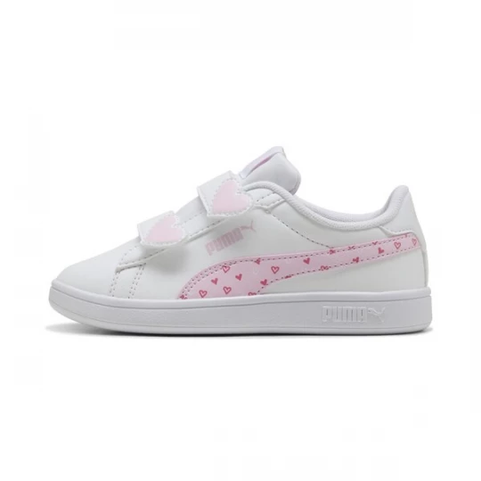 Foto van product PUMA Sneakers 'Smash 3.0 Hearty' rosa / rood / wit