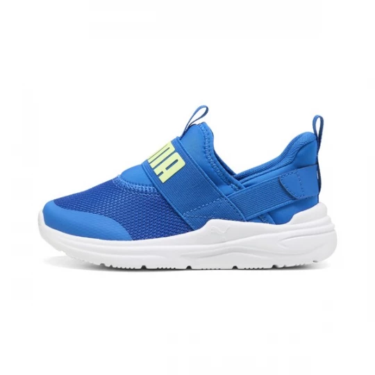 Foto van product PUMA Sneakers 'Soft Wired 2' blauw / lichtgroen