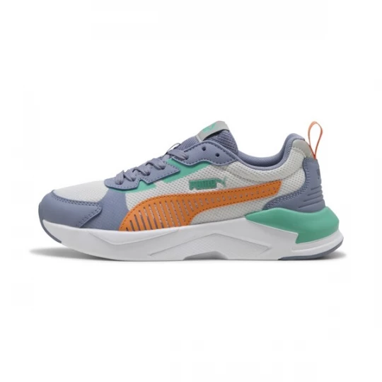 Foto van product PUMA Sneakers 'X-Ray 3' lichtgrijs / lichtgroen / oranje / wit