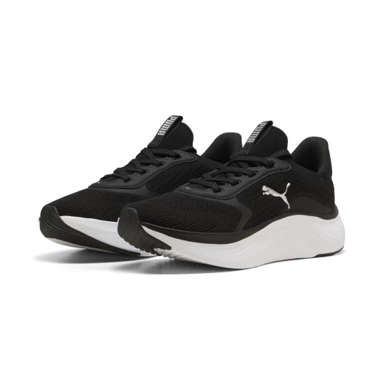Foto van product PUMA SOFTRIDE Mayve 2 sneakers voor Dames, Zwart / Wit / Zilver