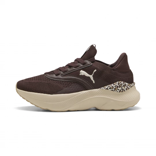 Foto van product PUMA SOFTRIDE Mayve Animal sneakers voor Dames, Bruin