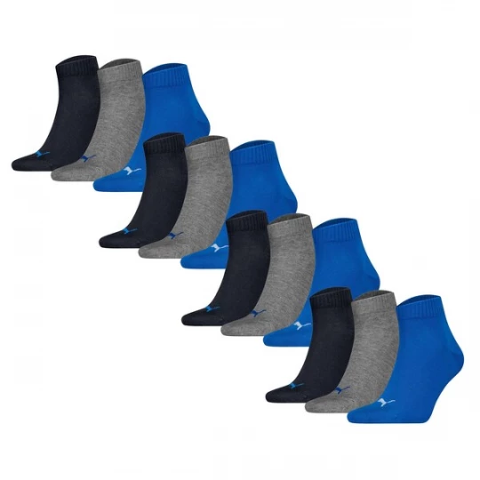 Foto van product PUMA Sokken blauw / grijs / zwart