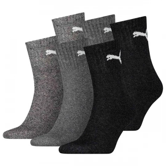 Foto van product PUMA Sokken donkergrijs / zwart / wit