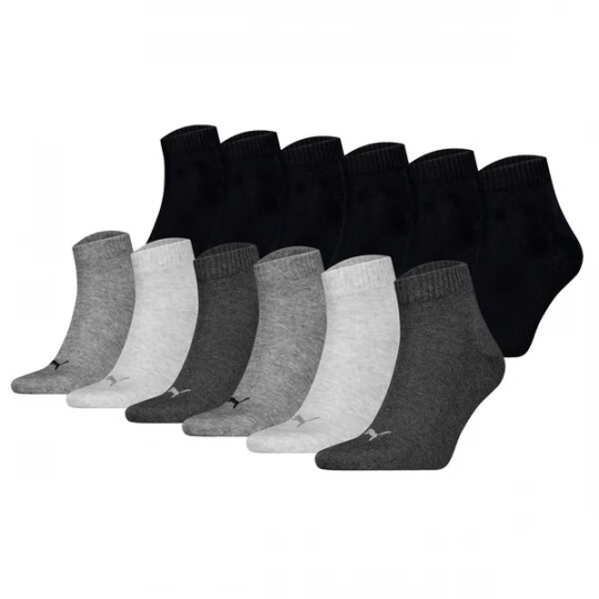 Foto van product PUMA Sokken grijs / donkergrijs / zwart