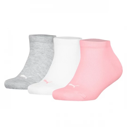 Foto van product PUMA Sokken grijs gemêleerd / lichtroze / wit