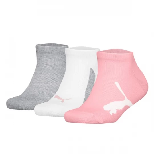 Foto van product PUMA Sokken grijs gemêleerd / rosa / wit