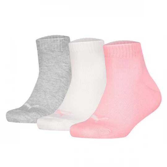 Foto van product PUMA Sokken grijs gemêleerd / rosa / wit