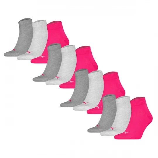 Foto van product PUMA Sokken grijs / pink / wit