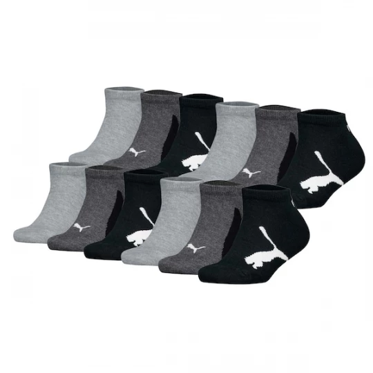Foto van product PUMA Sokken lichtgrijs / donkergrijs / zwart / wit