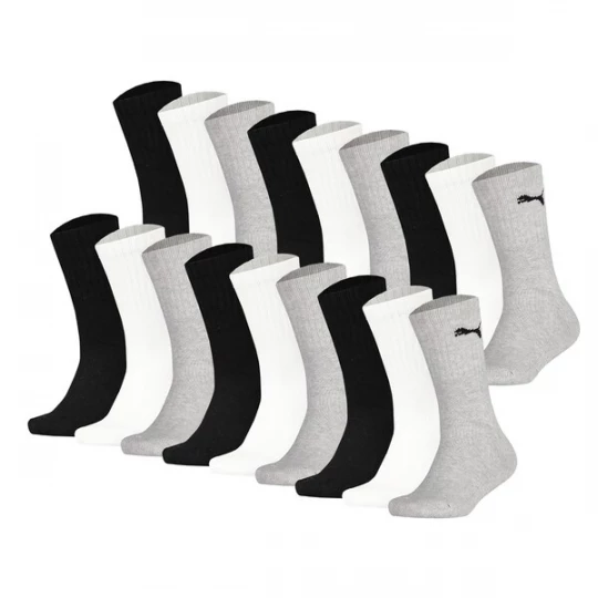 Foto van product PUMA Sokken lichtgrijs / zwart / wit