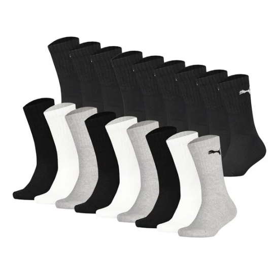 Foto van product PUMA Sokken lichtgrijs / zwart / wit