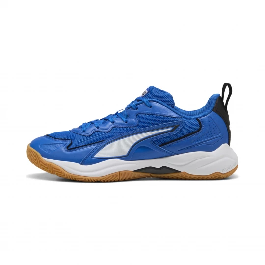 Foto van product PUMA Solarflash 4 indoorschoenen uniseks, Blauw / Wit