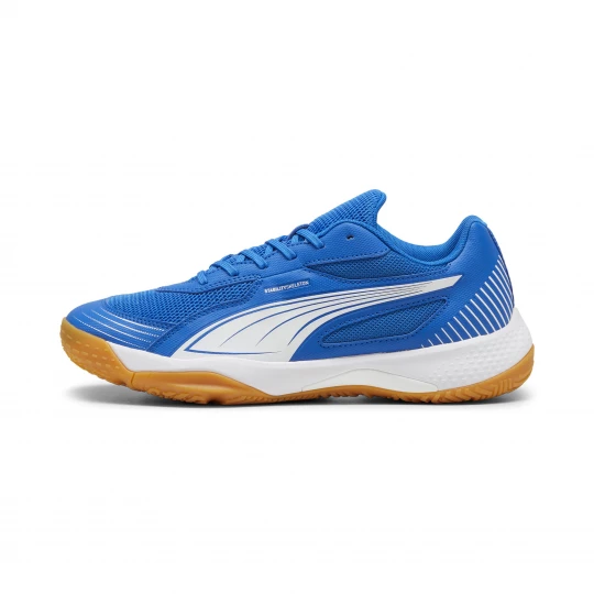 Foto van product PUMA Solarflash III zaalschoenen, Blauw / Wit