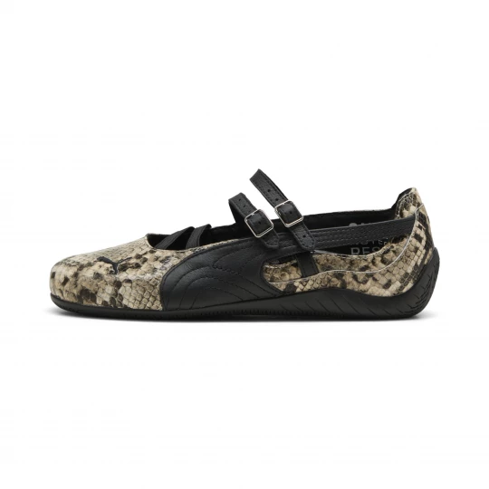 Foto van product PUMA Speedcat Ballet sneakers met slangenprint voor Dames, Zwart / Grijs