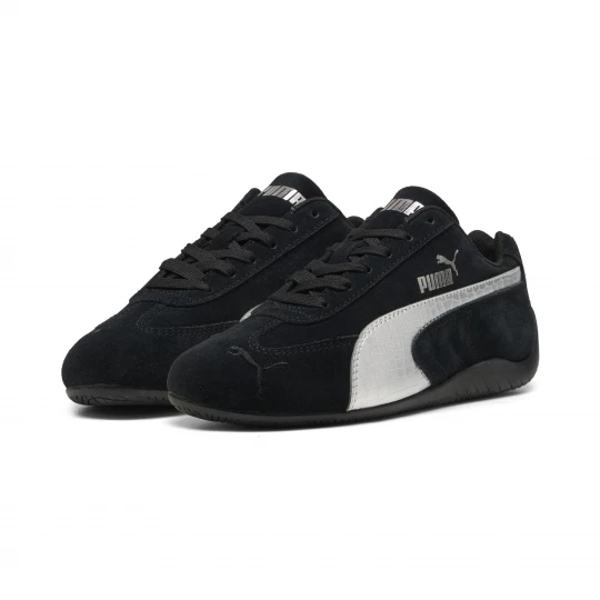 Foto van product PUMA Speedcat Metallic Safari sneakers voor Dames, Zwart / Zilver