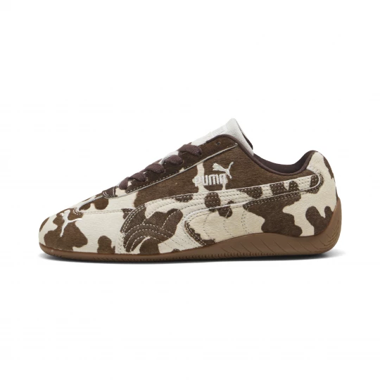 Foto van product PUMA Speedcat sneakers met koeienprint voor Dames, Bruin