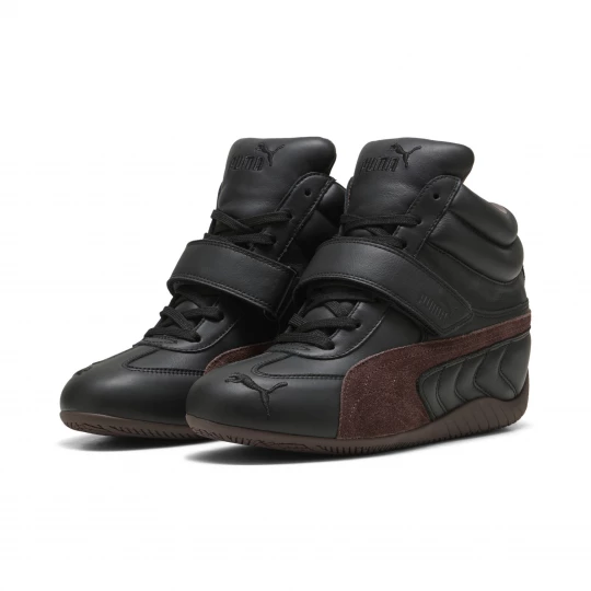 Foto van product PUMA Speedcat sneakers met sleehak voor Dames, Zwart / Bruin