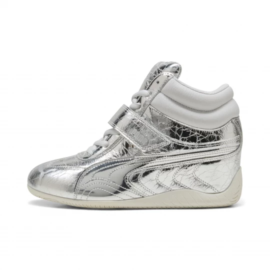 Foto van product PUMA Speedcat Wedge Lustre sneakers voor Dames, Grijs / Zilver