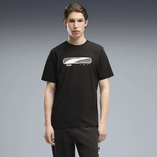 Foto van product PUMA Sport Logo Play T-shirt voor Heren, Zwart