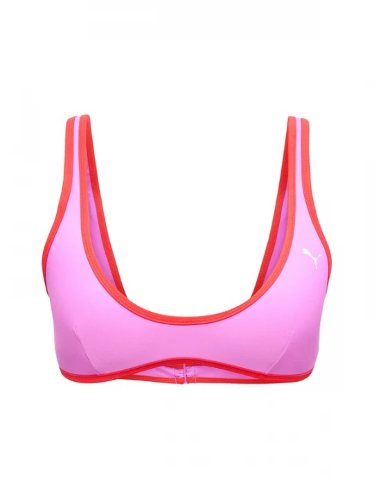 Foto van product PUMA Sportbikinitop framboos / lichtroze / wit