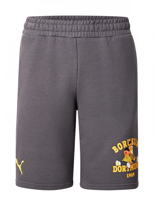 Foto van product PUMA Sportbroek 'BVB x Sesame Street' geel / donkergrijs / oranje / wit