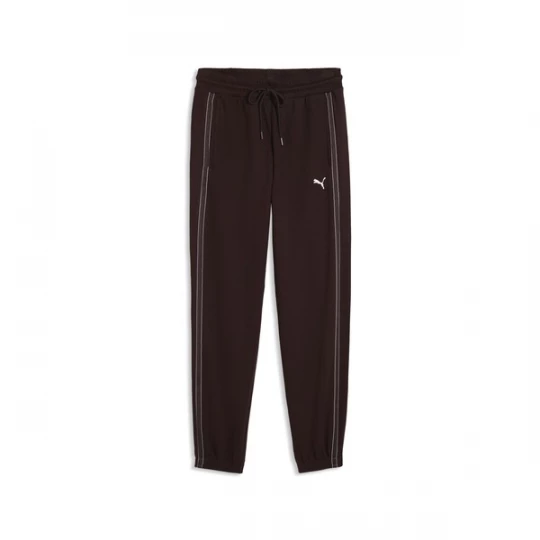 Foto van product PUMA Sportbroek 'Class ' chocoladebruin / wit