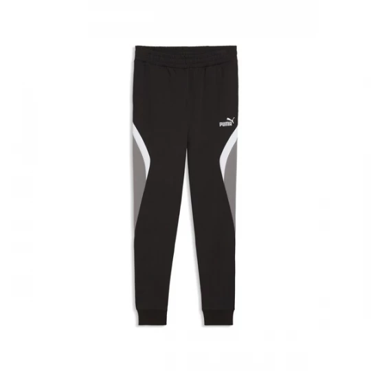 Foto van product PUMA Sportbroek 'Essentials' donkergrijs / zwart / wit