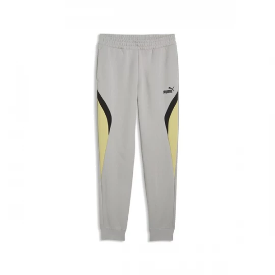 Foto van product PUMA Sportbroek 'Essentials' geel / lichtgrijs / zwart
