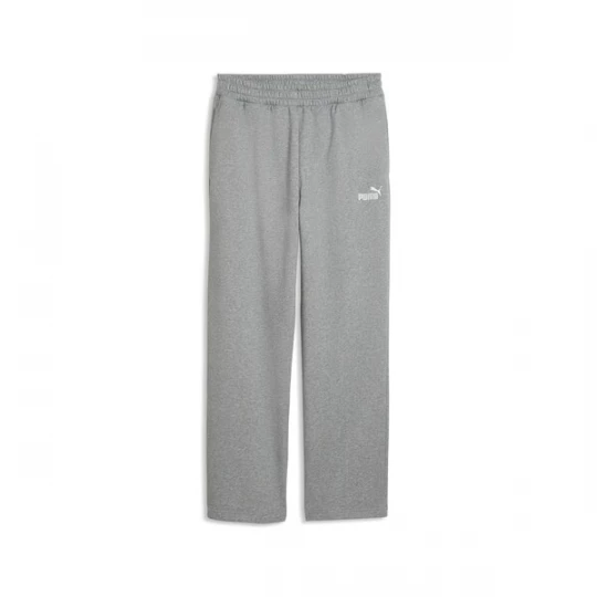 Foto van product PUMA Sportbroek 'Essentials Relaxed No. 1' grijs gemêleerd / wit