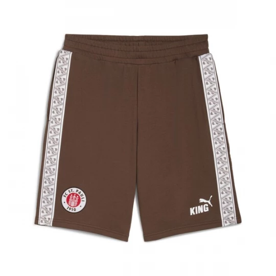 Foto van product PUMA Sportbroek 'FC St. Pauli King' bruin / rood / wit