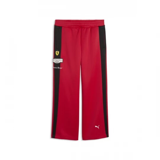Foto van product PUMA Sportbroek 'Ferrari T7' geel / vuurrood / zwart / wit