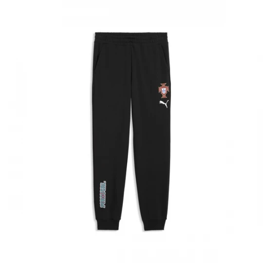 Foto van product PUMA Sportbroek 'ftblCulture' lichtblauw / goud / bordeaux / zwart
