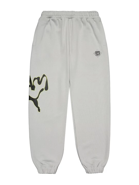 Foto van product PUMA Sportbroek geel / grijs / zwart