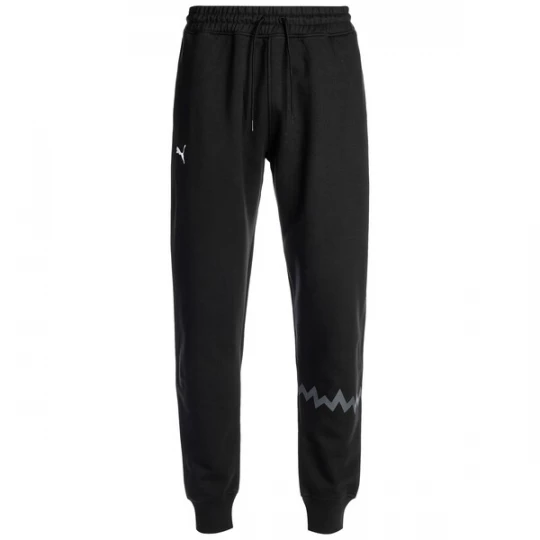 Foto van product PUMA Sportbroek 'Hoops Team' grijs / zwart