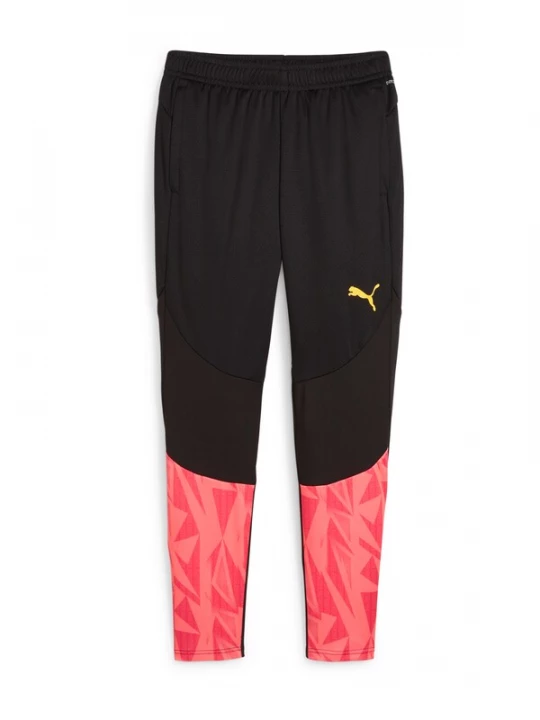 Foto van product PUMA Sportbroek 'Individual Final' geel / kreeft / zalm roze / zwart