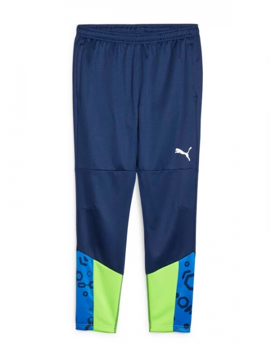 Foto van product PUMA Sportbroek 'IndividualCUP' blauw / navy / neongroen / wit