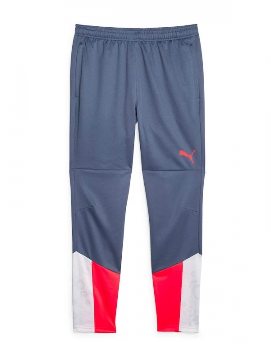 Foto van product PUMA Sportbroek 'IndividualCUP' duifblauw / rood / wit
