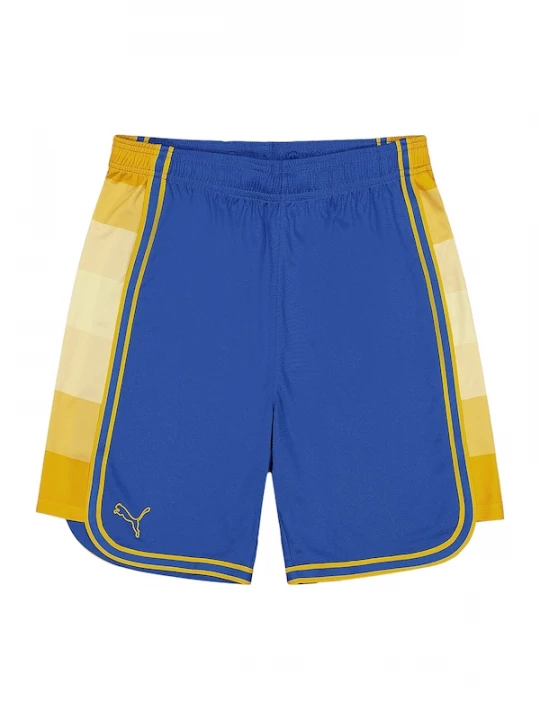 Foto van product PUMA Sportbroek 'Maccabi Tel Aviv' sand / blauw / mosterd / lichtgeel