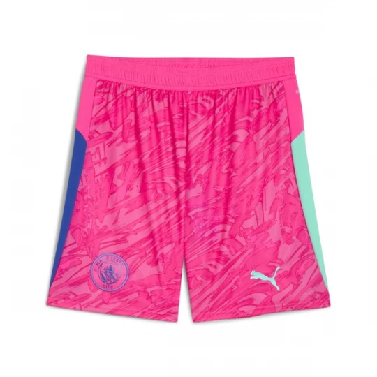 Foto van product PUMA Sportbroek 'Manchester City 25 / 26' blauw / mintgroen / pink