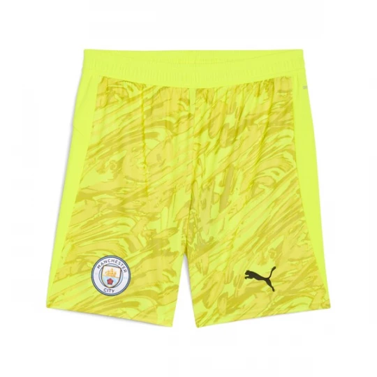 Foto van product PUMA Sportbroek 'Manchester City 25 / 26' geel / mosterd / citroen / zwart