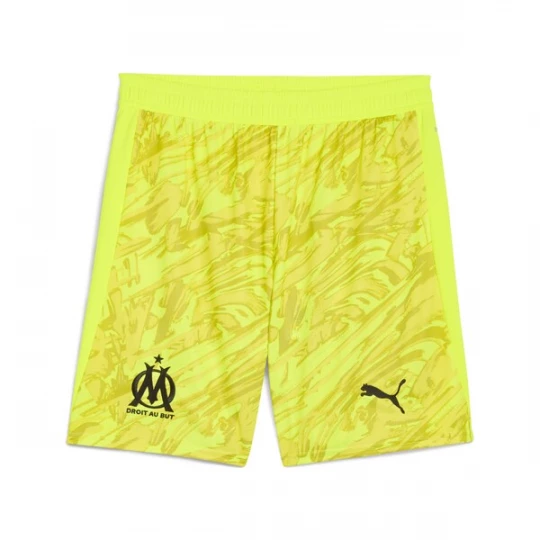 Foto van product PUMA Sportbroek 'Olympique de Marseille 25 / 26' geel / honing / zwart
