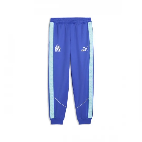 Foto van product PUMA Sportbroek 'Olympique de Marseille King Anthem' turquoise / royal blue / koningsblauw / wit