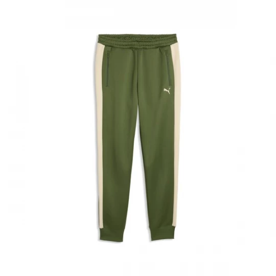 Foto van product PUMA Sportbroek 'T7 ALWAYS ON' beige / olijfgroen