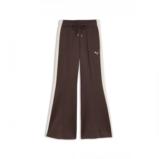 Foto van product PUMA Sportbroek 'T7' chocoladebruin / wit