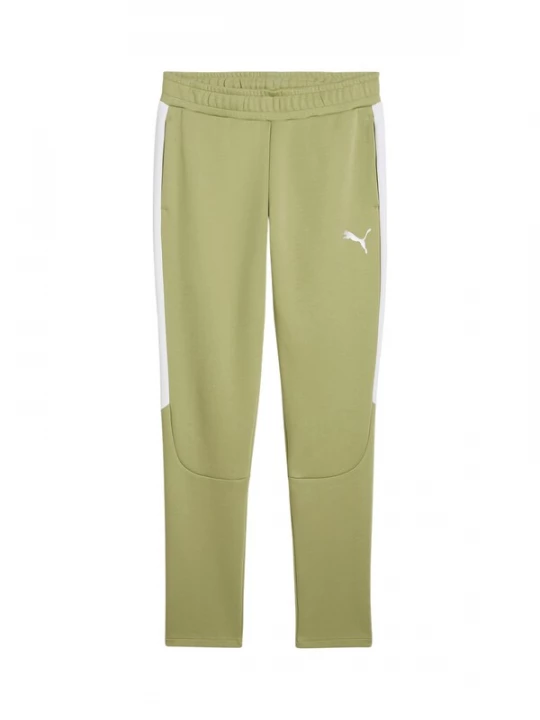 Foto van product PUMA Sportbroek 'TeamEVOSTRIPE' olijfgroen / wit