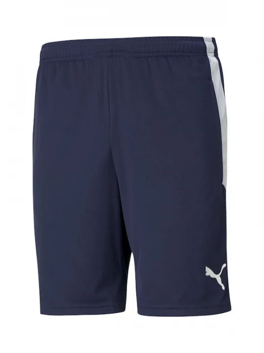 Foto van product PUMA Sportbroek 'TeamLiga' donkerblauw / wit