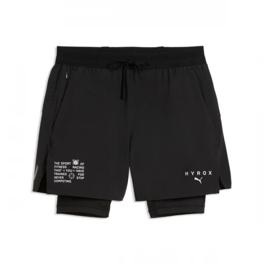 Foto van product PUMA Sportbroek zwart / wit